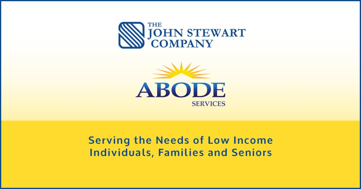 The John Stewart Company & Abode Services Affordable Housing